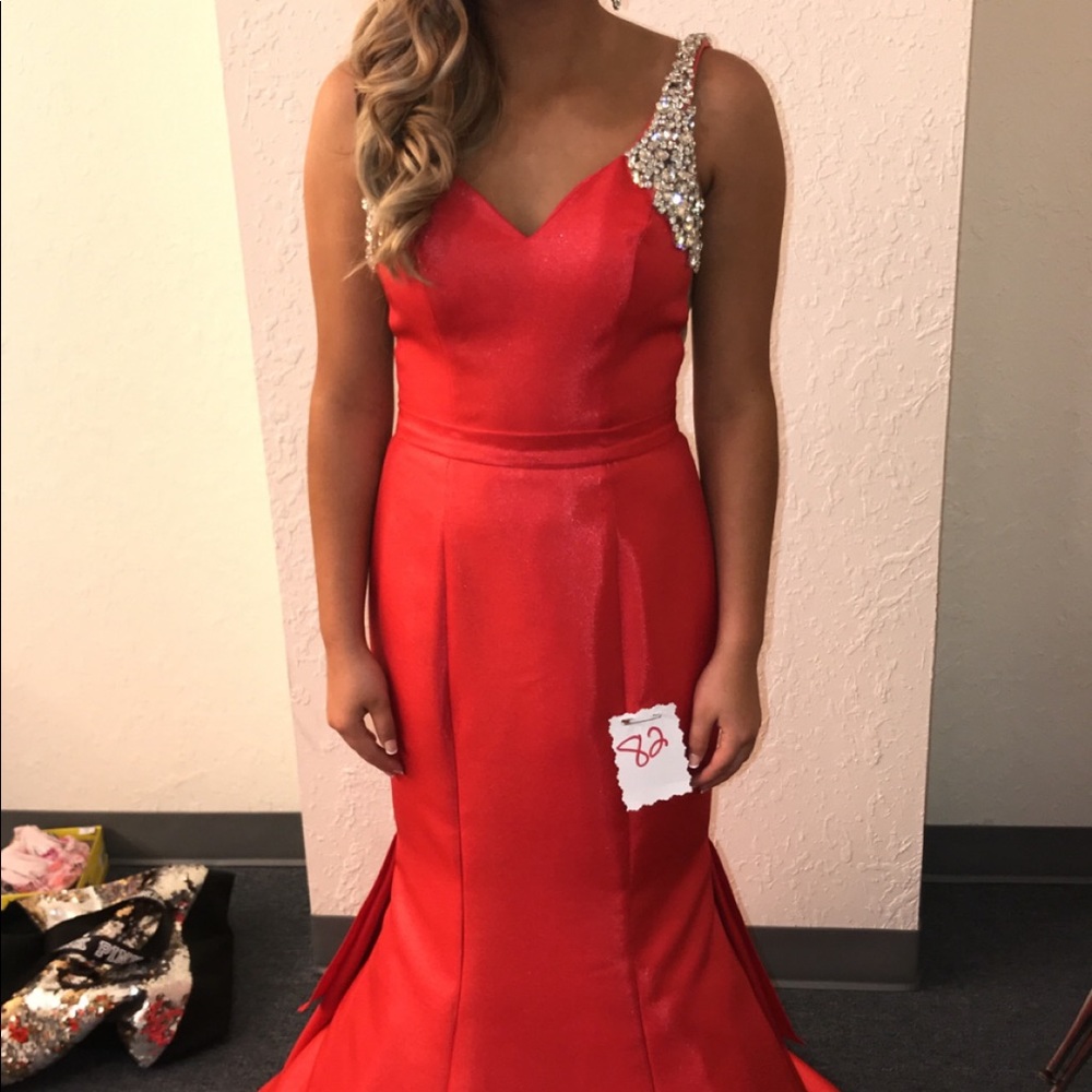 Red Ritzee Dress